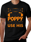 Crazy Poppy T-Shirt - Warning Funny Gift product image 1