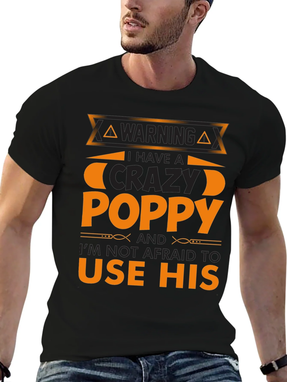 Crazy Poppy T-Shirt - Warning Funny Gift product image 9