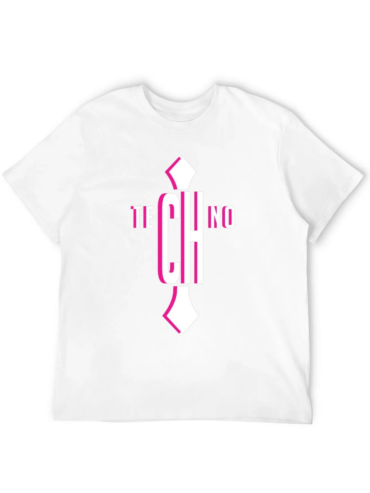 Techno Graphic Tee - Mens Short Sleeve Crew Neck Black product image 3