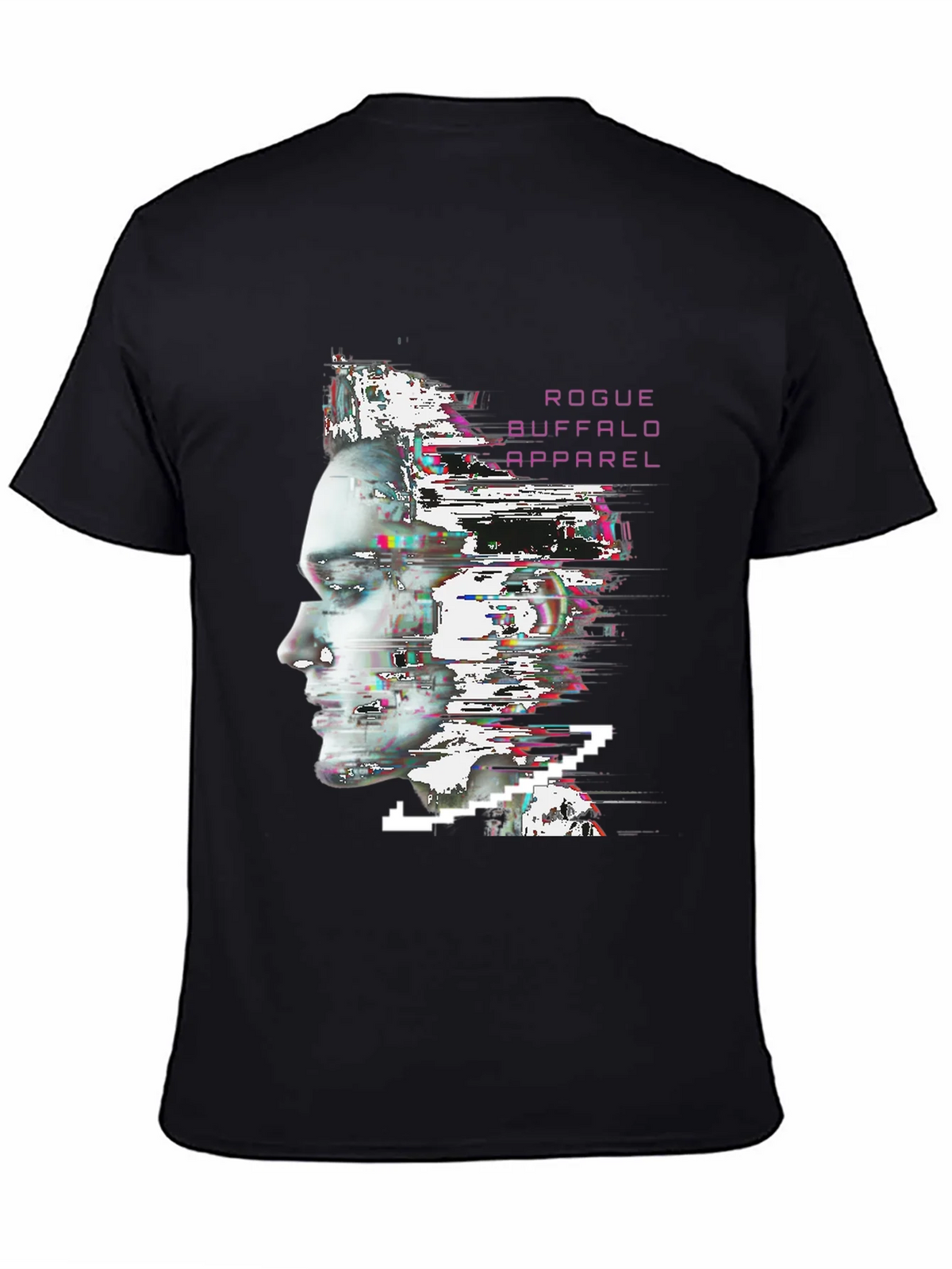 Rogue Buffalo Apparel Glitch Portrait T-Shirt product image 7