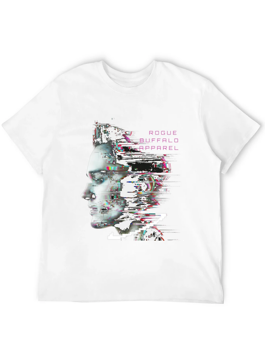 Rogue Buffalo Apparel Glitch Portrait T-Shirt product image 3