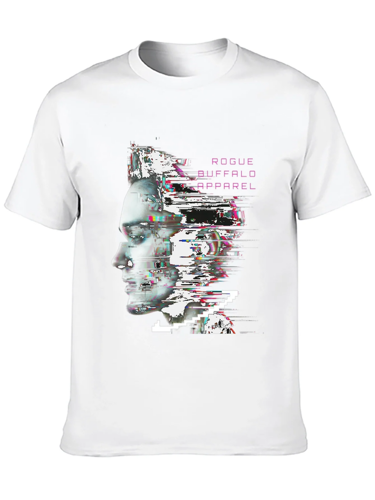 Rogue Buffalo Apparel Glitch Portrait T-Shirt product image 12