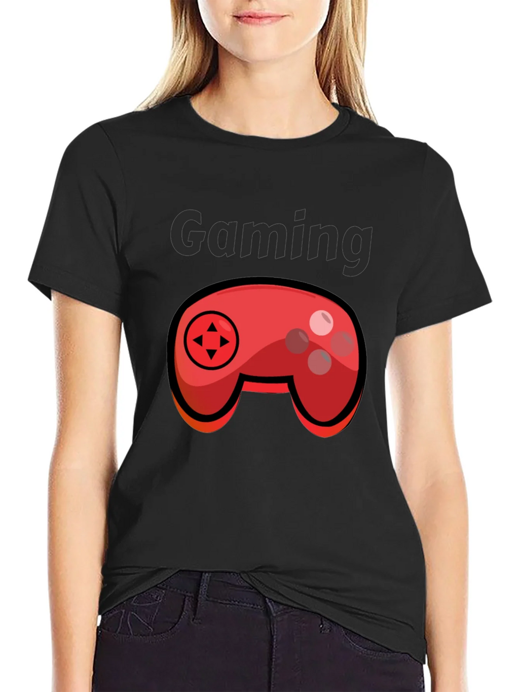 Gaming T-Shirt - Cartoon Controller Graphic product image 5