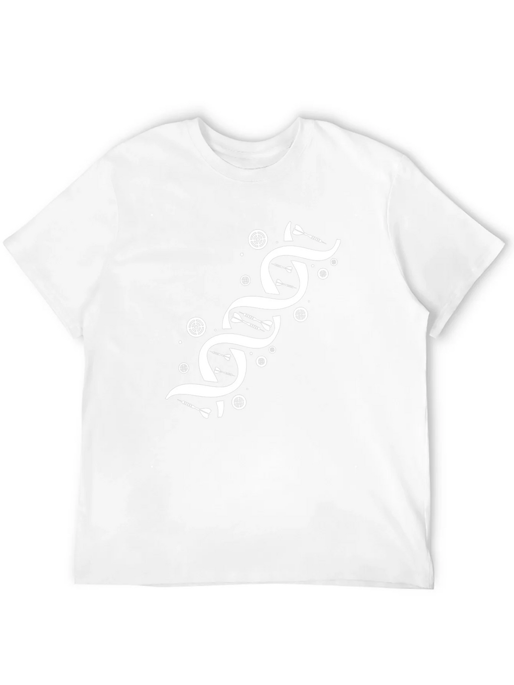 Darts DNA Graphic T-Shirt - Black Cotton Tee product image 3