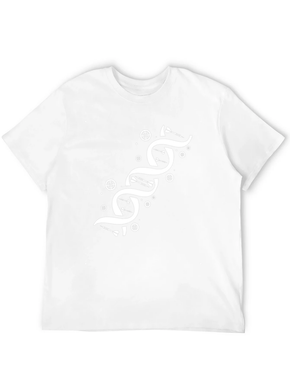 Darts DNA Graphic T-Shirt - Black Cotton Tee product image 3