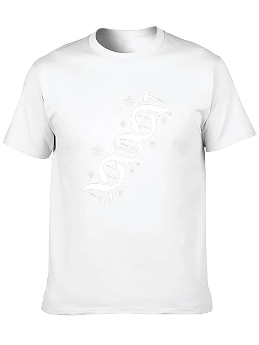 Darts DNA Graphic T-Shirt - Black Cotton Tee product image 12