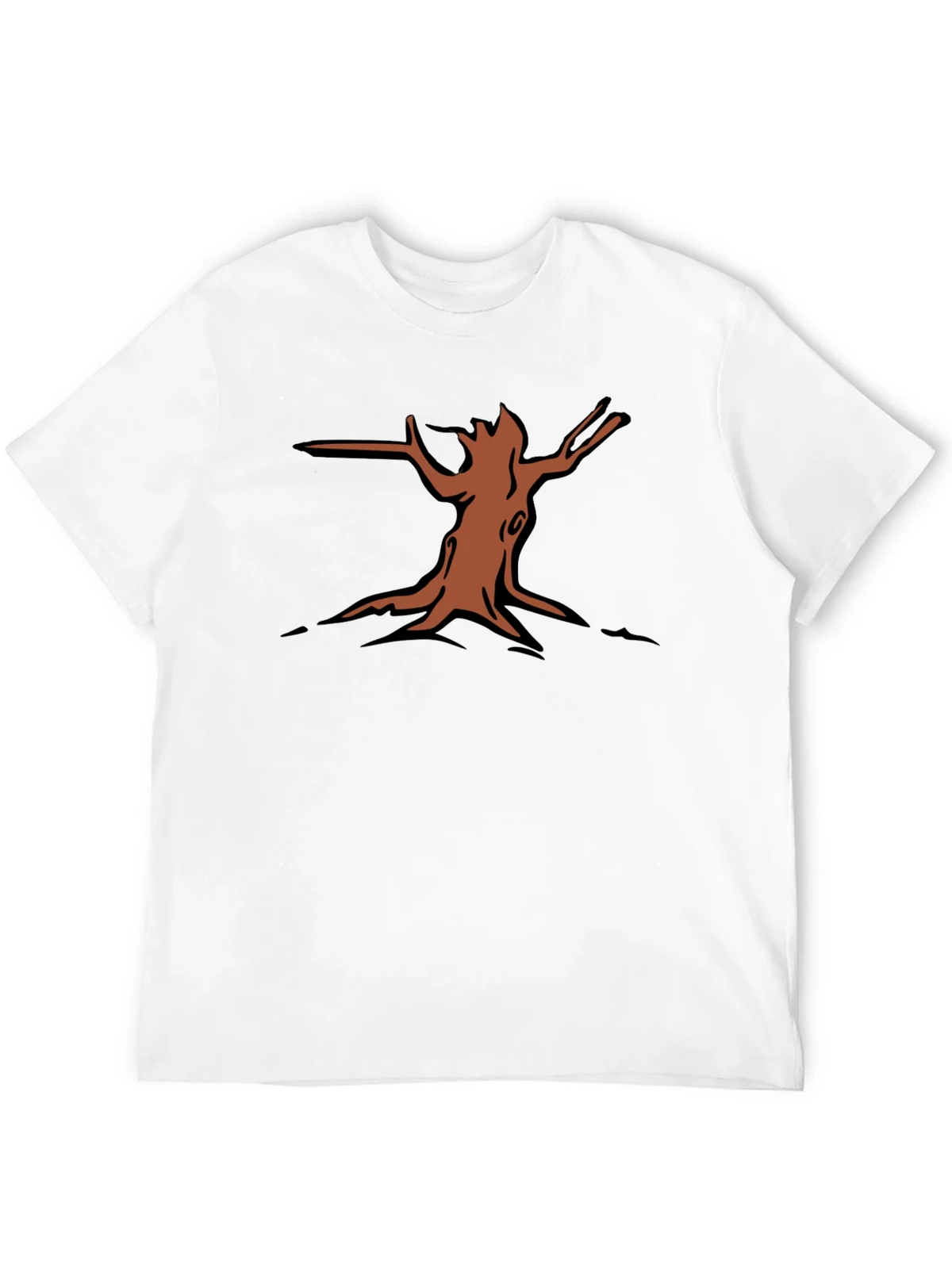 Nature Graphic Tee - Tree Stump Design product image 3