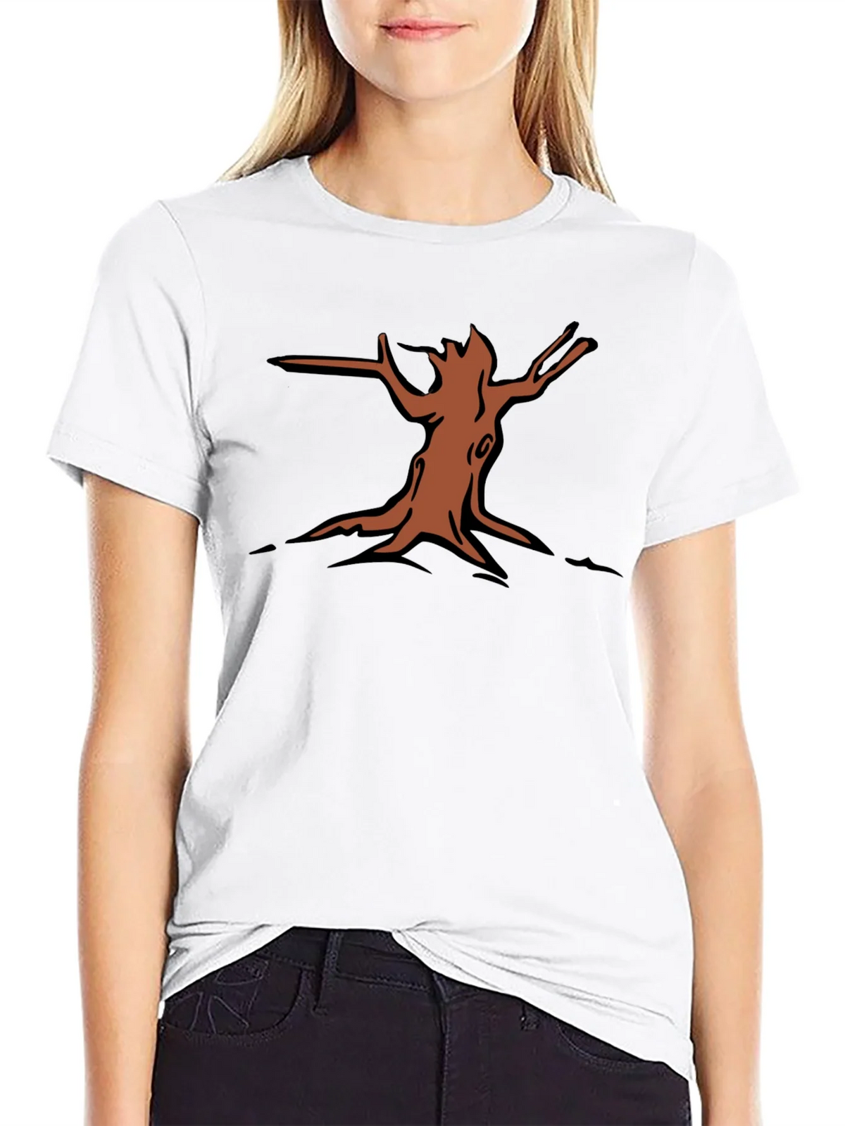 Nature Graphic Tee - Tree Stump Design product image 11
