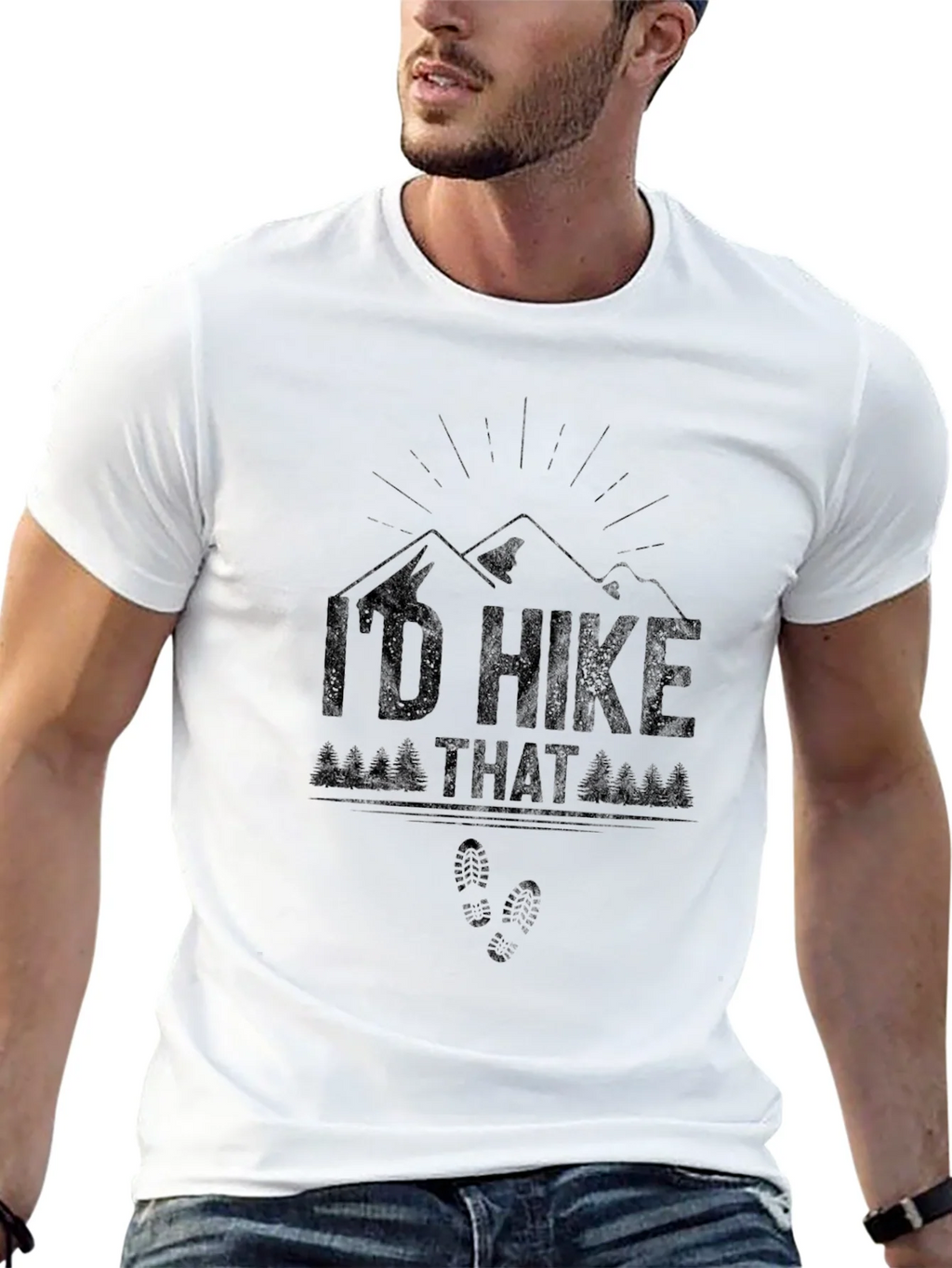 Id Hike That T-Shirt - Mountain Hiking Apparel product image 4