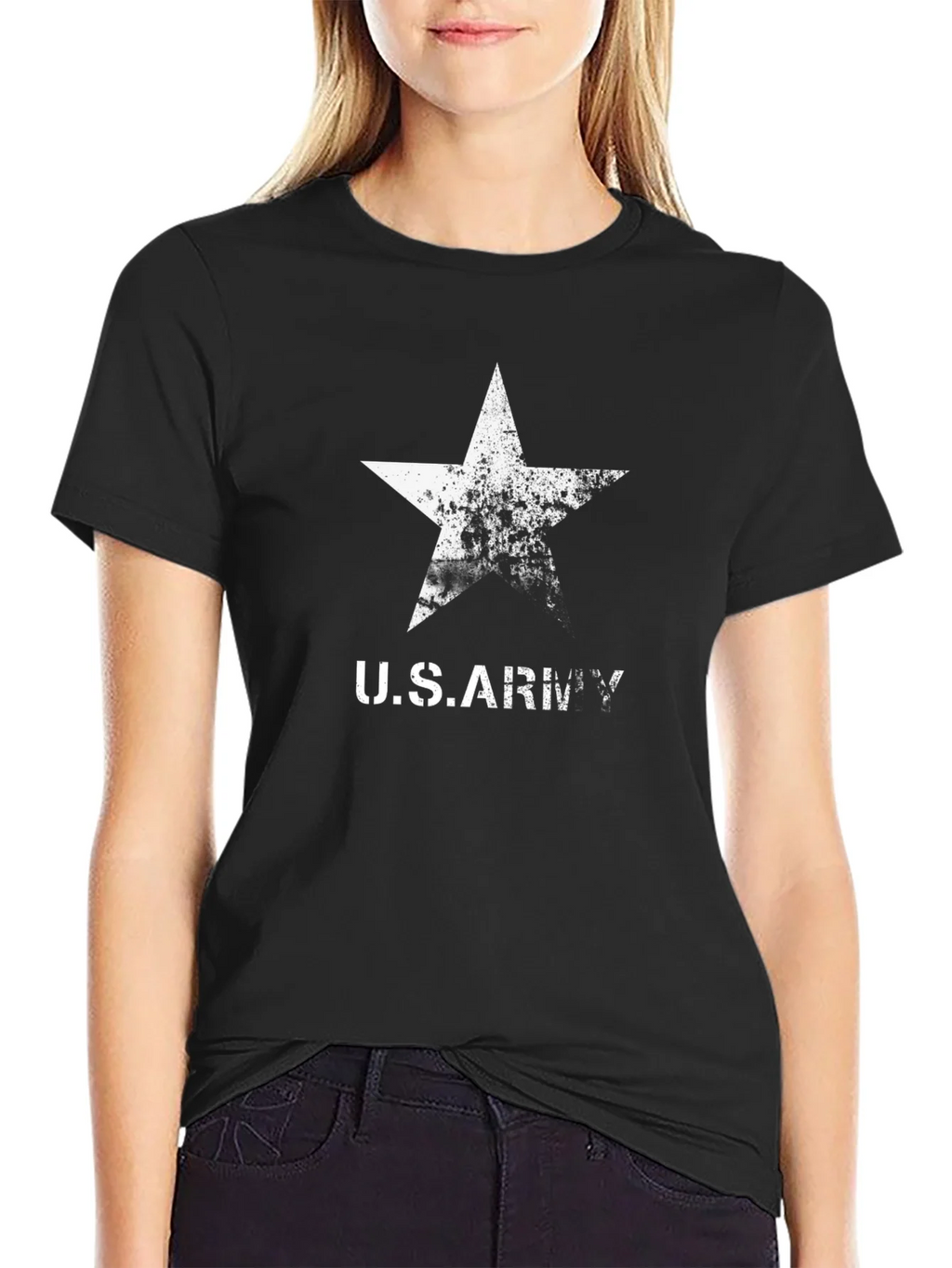 US Army Star Graphic Print T-Shirt product image 5