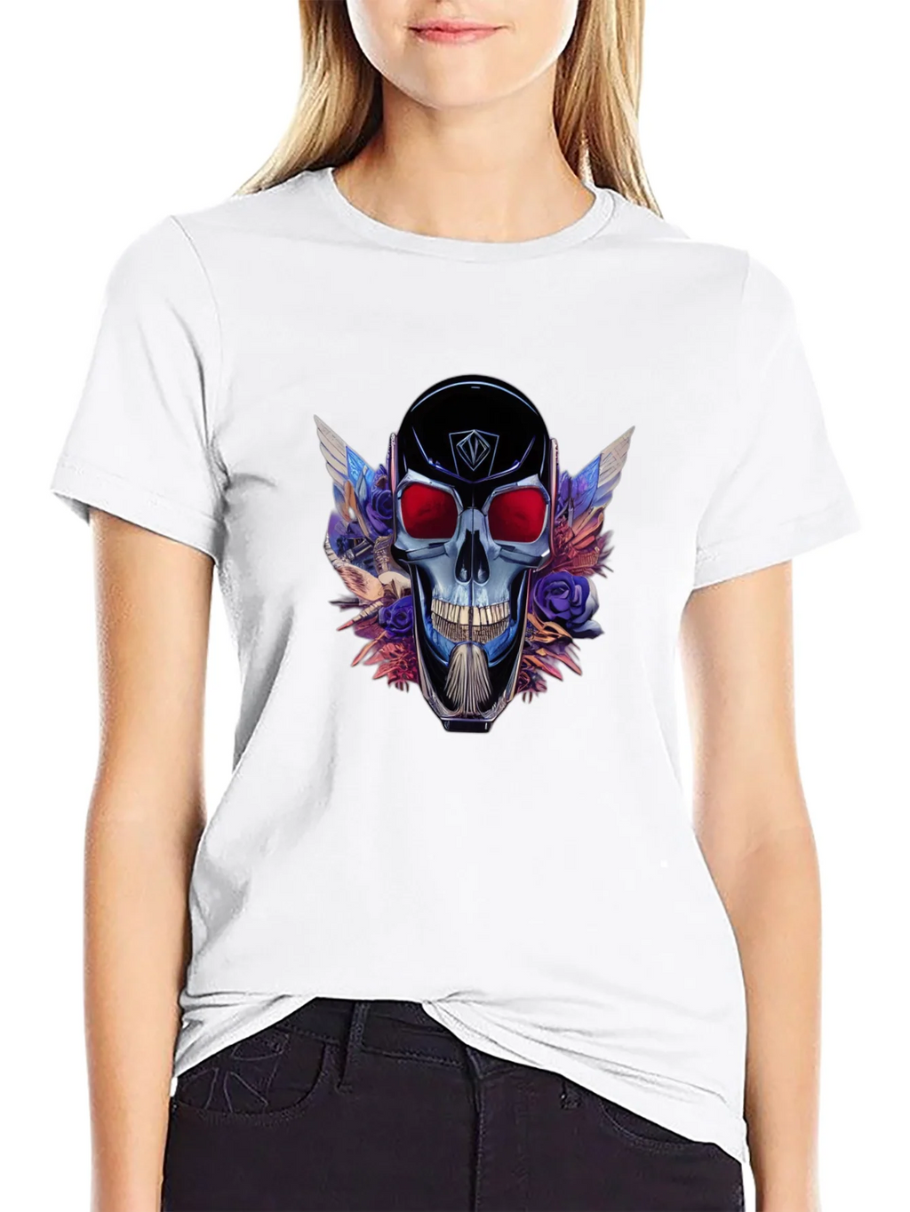 Skull & Wings Graphic T-Shirt - Bold Design product image 11