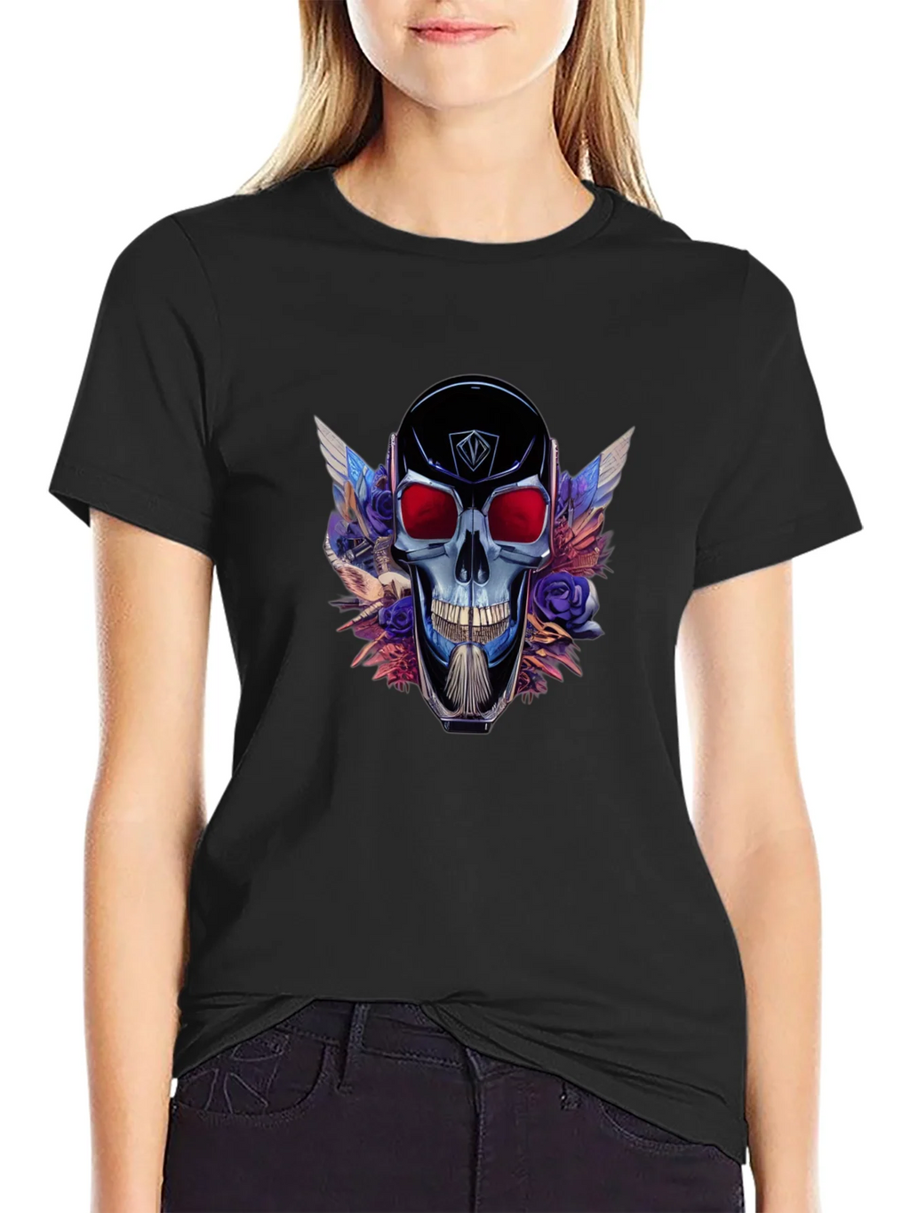 Skull & Wings Graphic T-Shirt - Bold Design product image 5