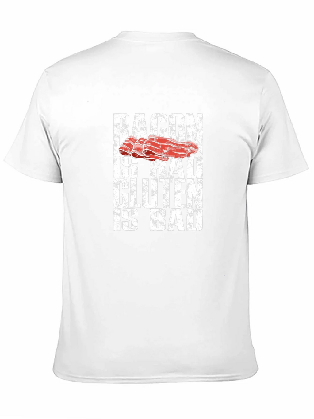 Bacon is Rad Gluten is Bad Graphic Tee product image 2