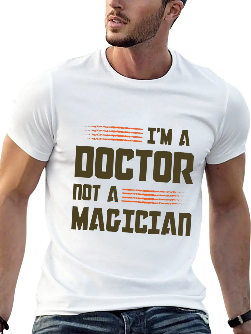 Im a Doctor Not a Magician Graphic Tee product image 4