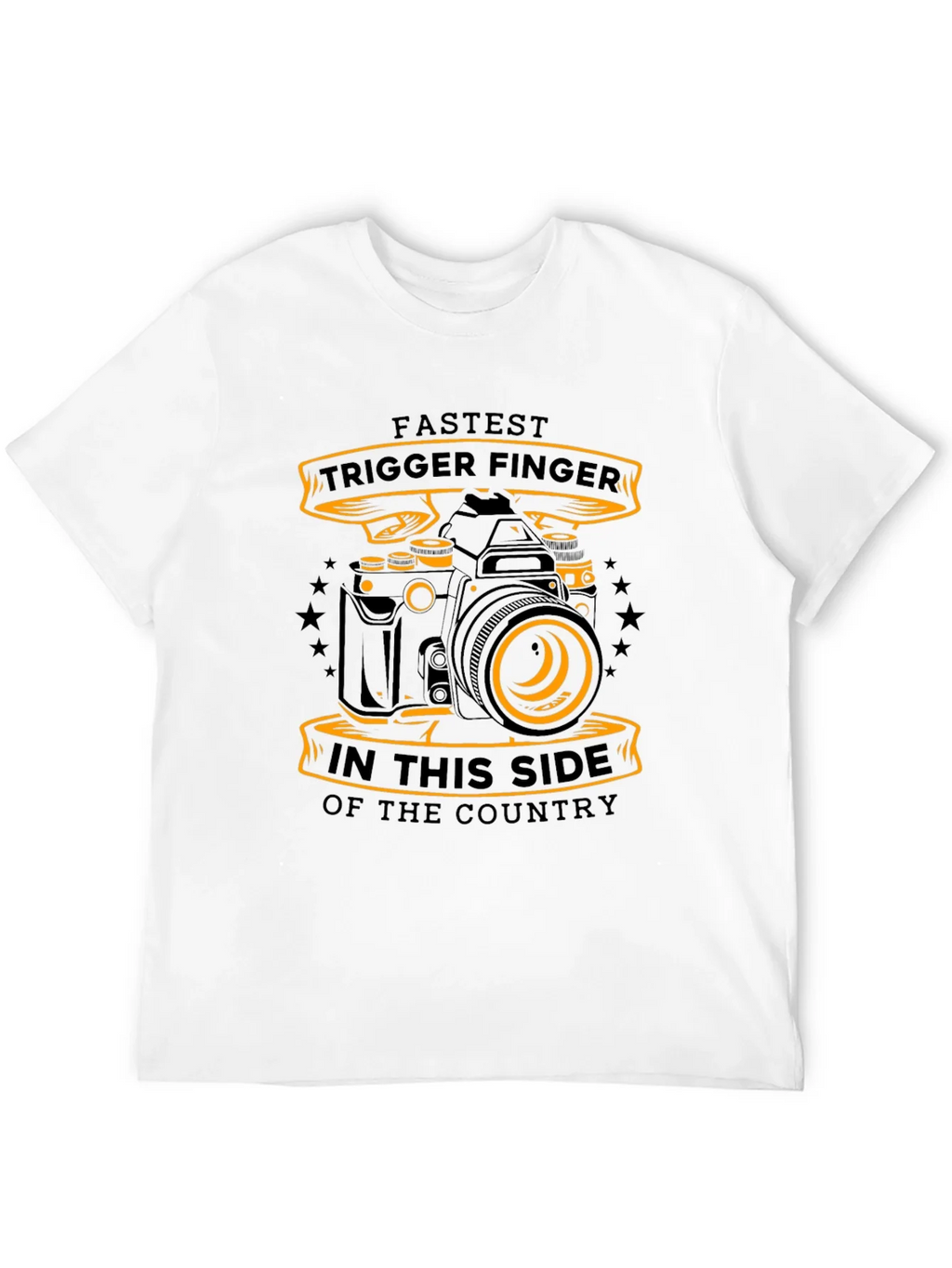 Fastest Trigger Finger Camera Graphic T-Shirt product image 3