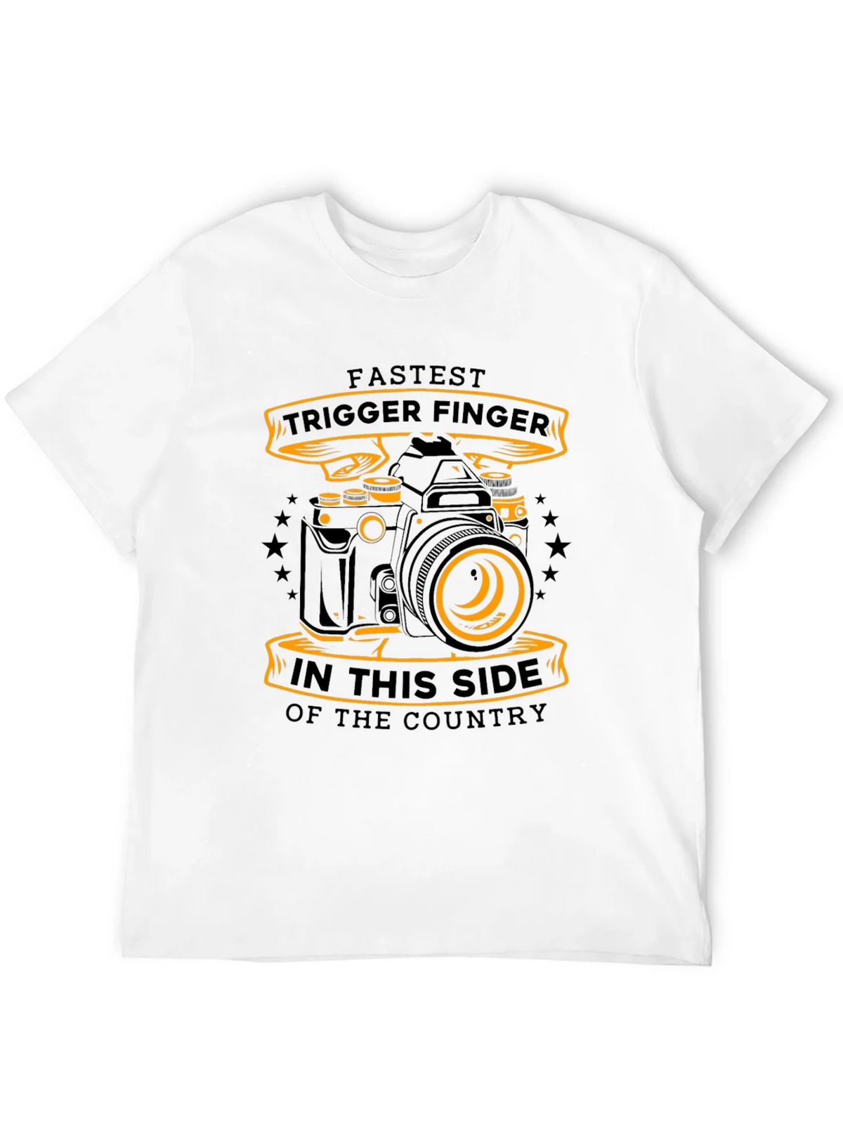 Fastest Trigger Finger Camera Graphic T-Shirt product image 3
