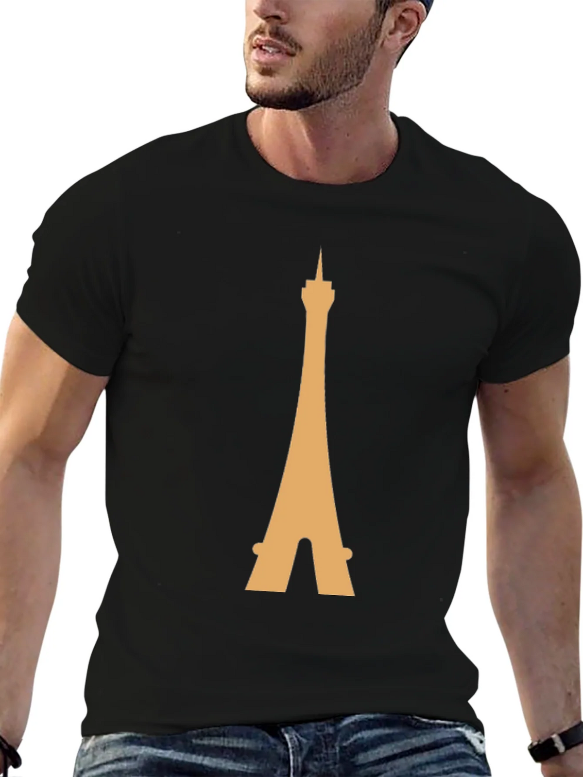 Black Blackpool Tower Graphic Tee product image 9