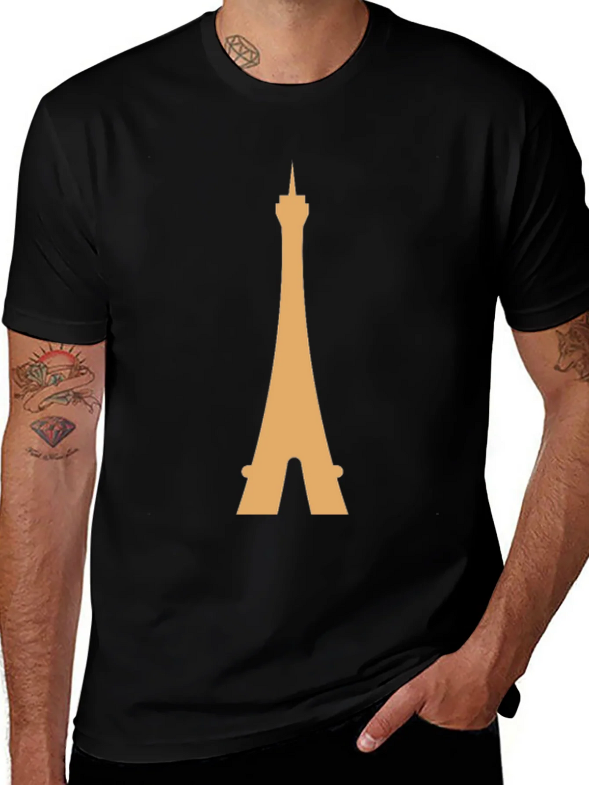 Black Blackpool Tower Graphic Tee product image 1