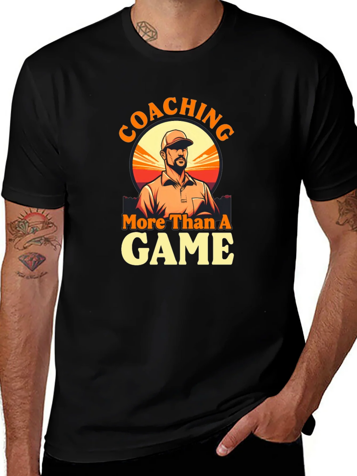 Coaching More Than a Game Graphic T-Shirt product image 1