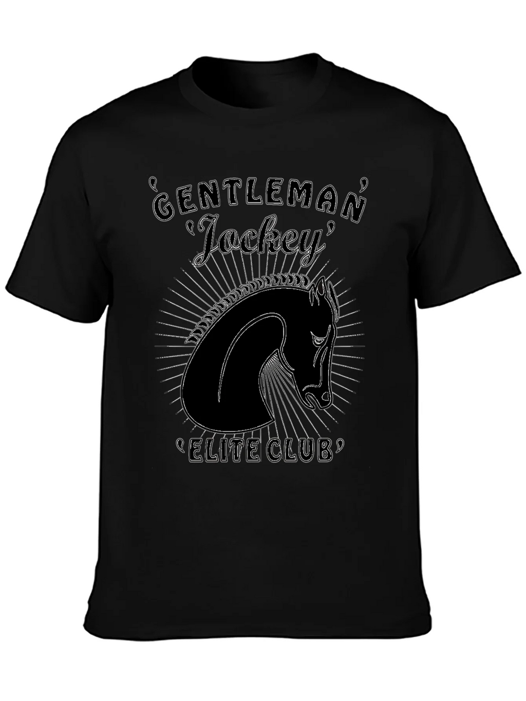 Gentleman Jockey Elite Club Black T-Shirt product image 6