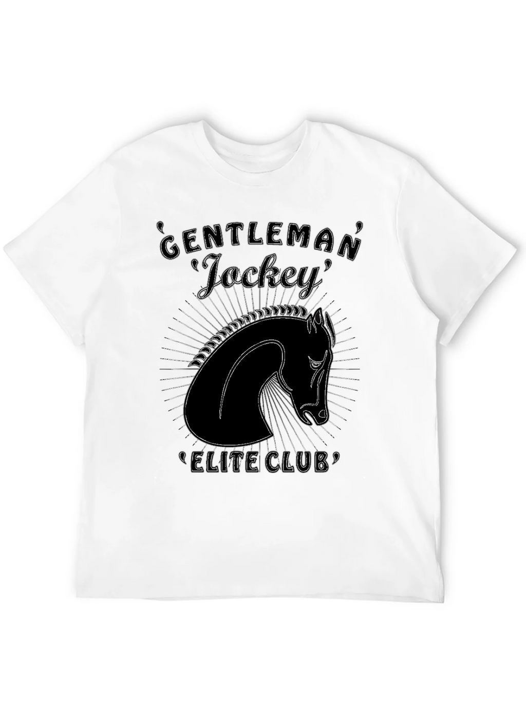 Gentleman Jockey Elite Club Black T-Shirt product image 3
