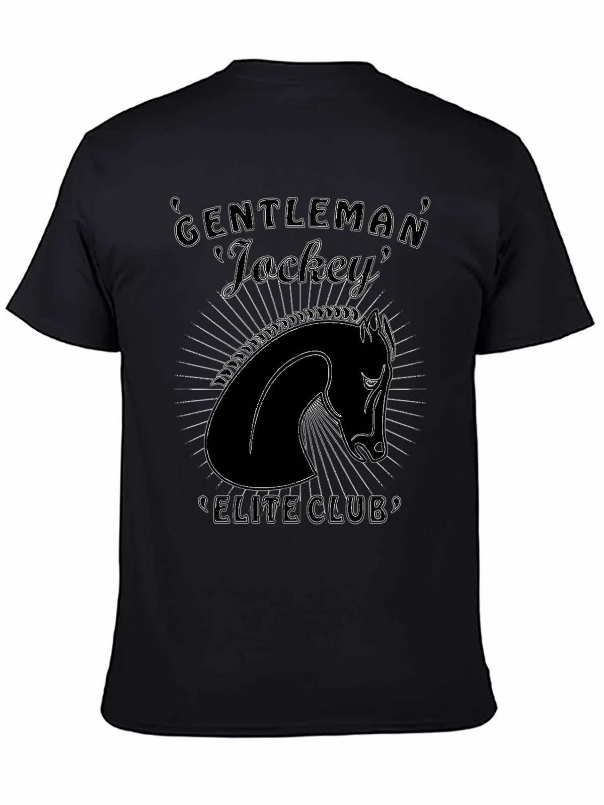 Gentleman Jockey Elite Club Black T-Shirt product image 7