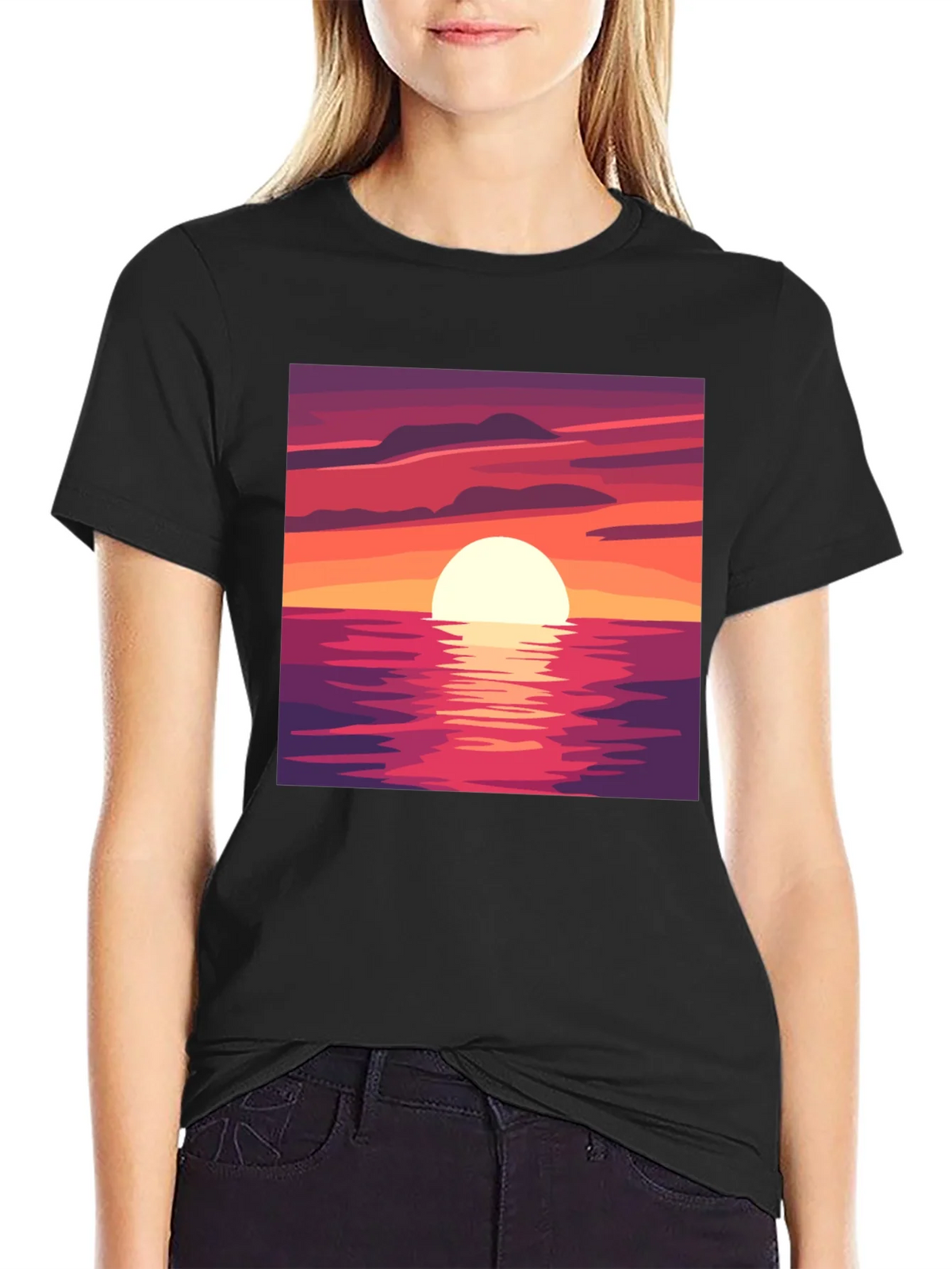 Sunset Graphic T-Shirt - Relaxed Fit product image 5