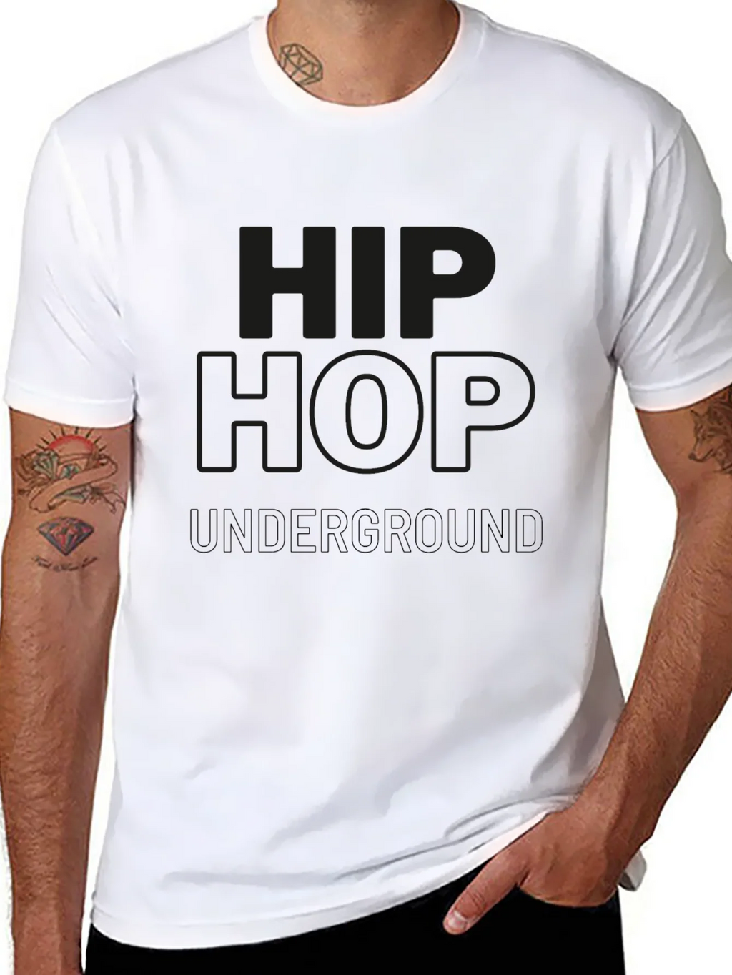Hip Hop Underground Graphic Tee product image 10
