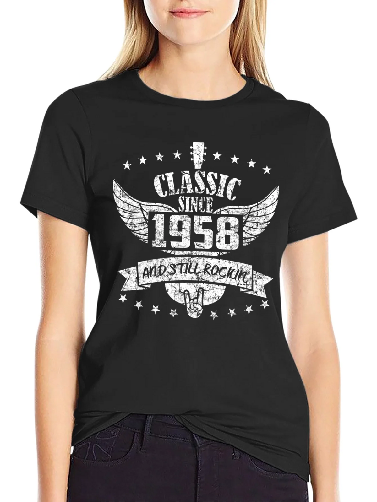 Classic Since 1958 Rock Graphic T-Shirt product image 5