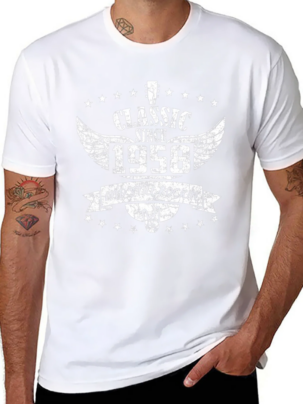 Classic Since 1958 Rock Graphic T-Shirt product image 10
