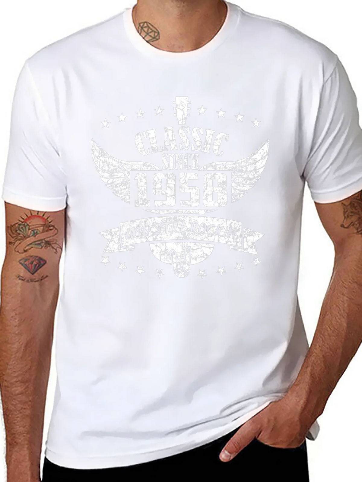 Classic Since 1958 Rock Graphic T-Shirt product image 10