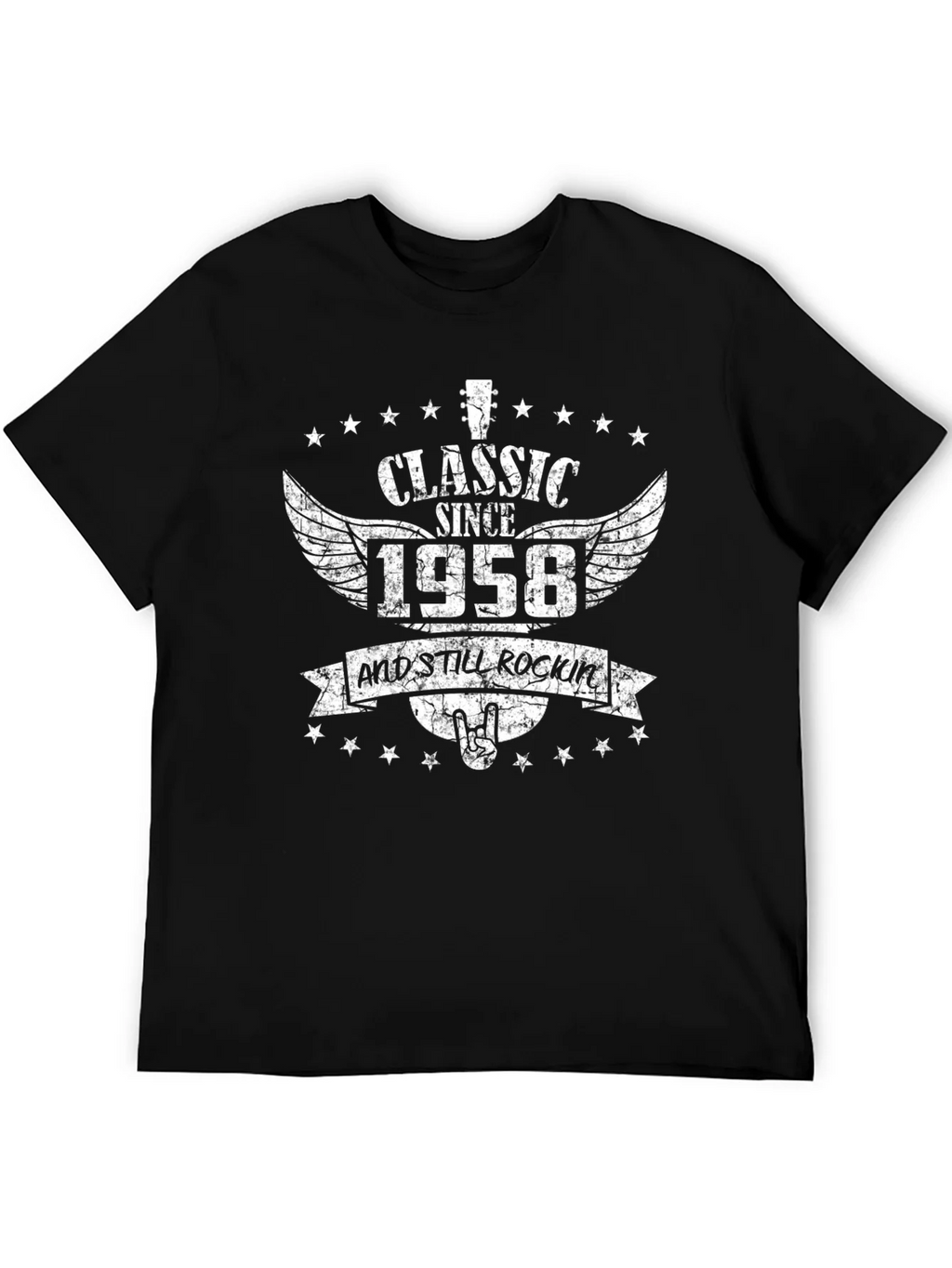Classic Since 1958 Rock Graphic T-Shirt product image 8