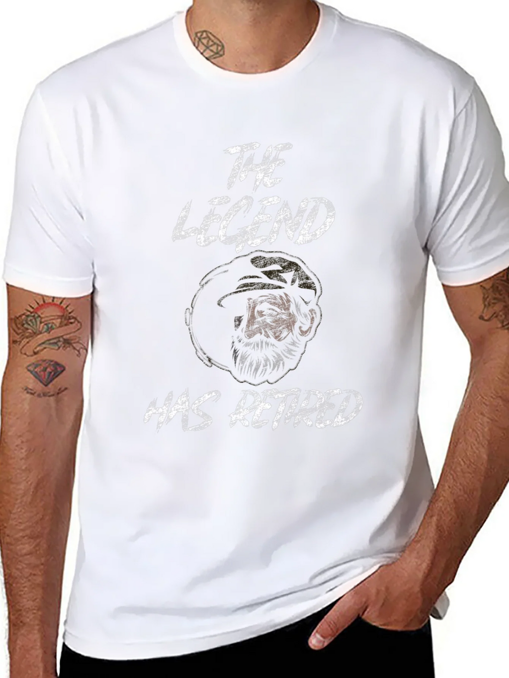 The Legend Has Retired Graphic T-Shirt product image 10