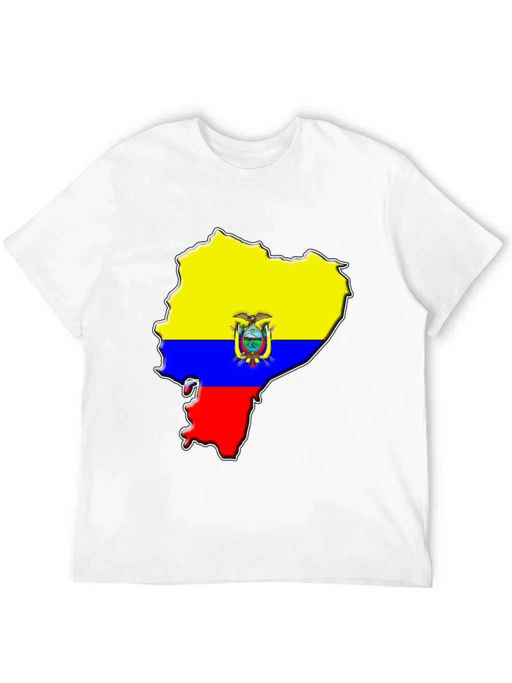 Ecuador Flag Map Graphic T-Shirt product image 3