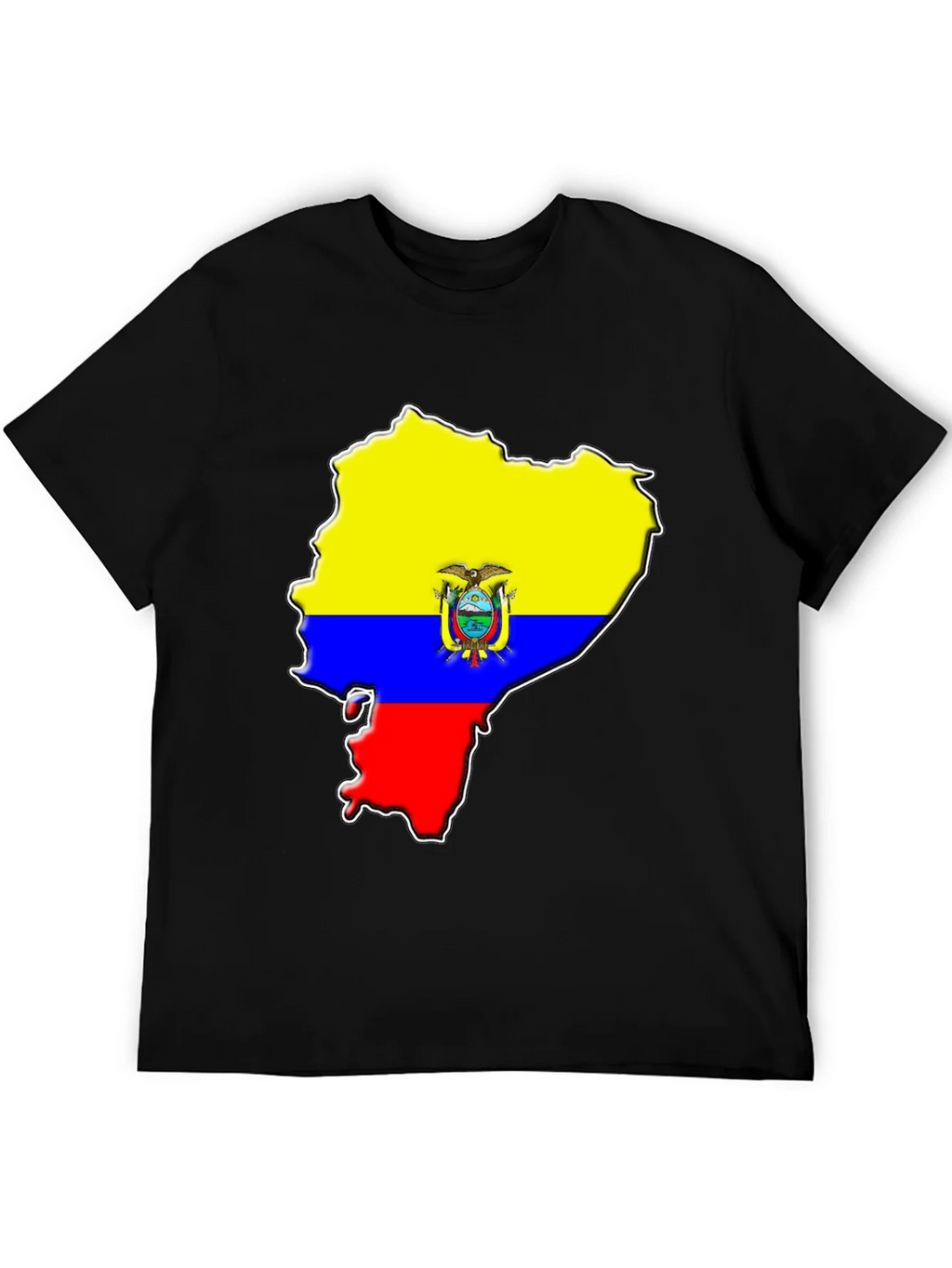 Ecuador Flag Map Graphic T-Shirt product image 8
