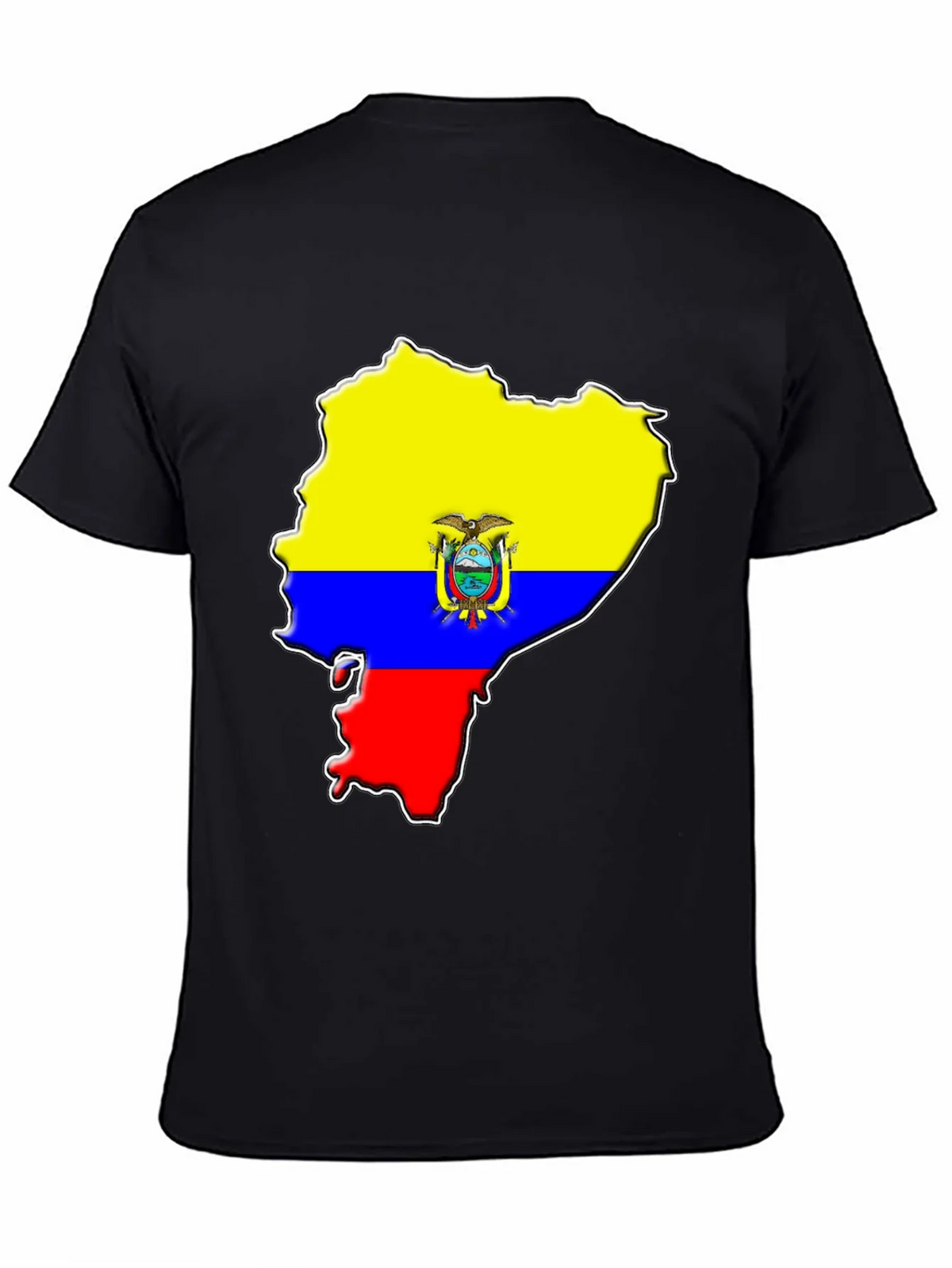 Ecuador Flag Map Graphic T-Shirt product image 7