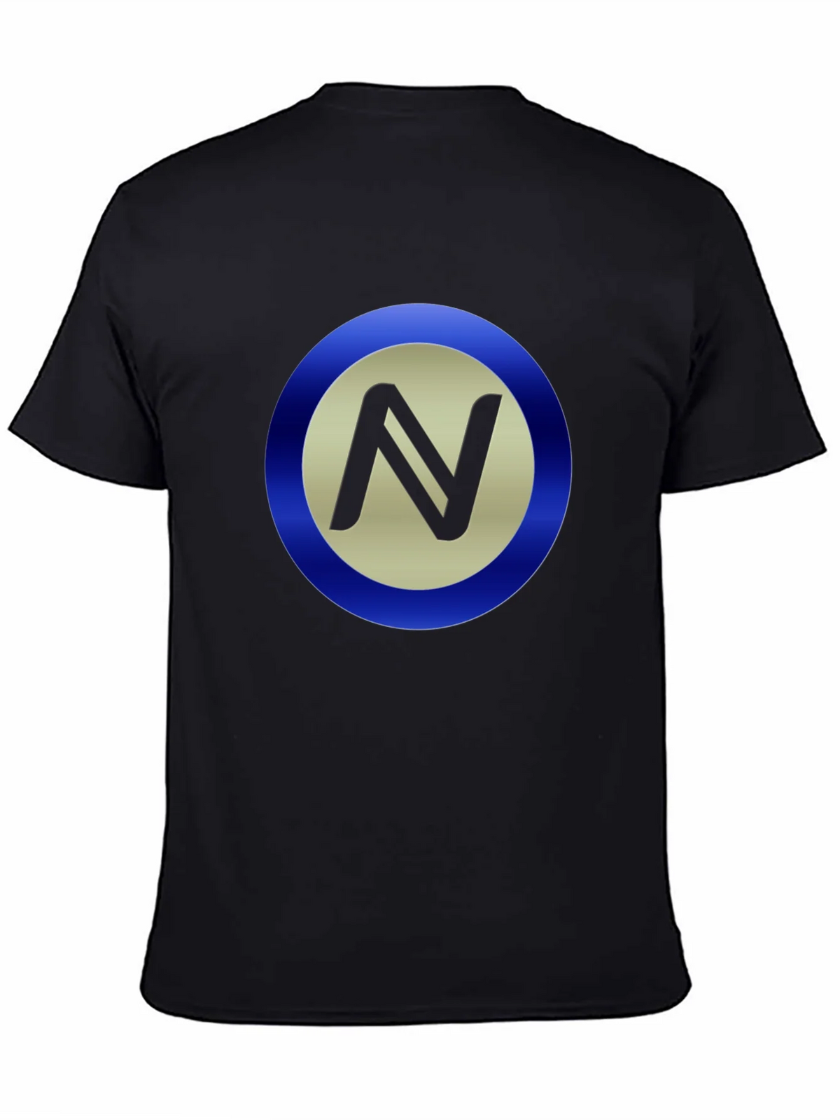 Stylish Black T-Shirt with Circle N Logo product image 7