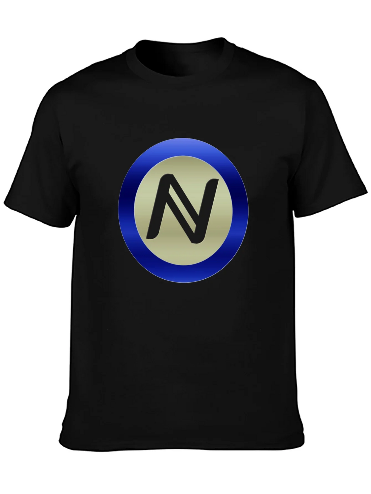 Stylish Black T-Shirt with Circle N Logo product image 6