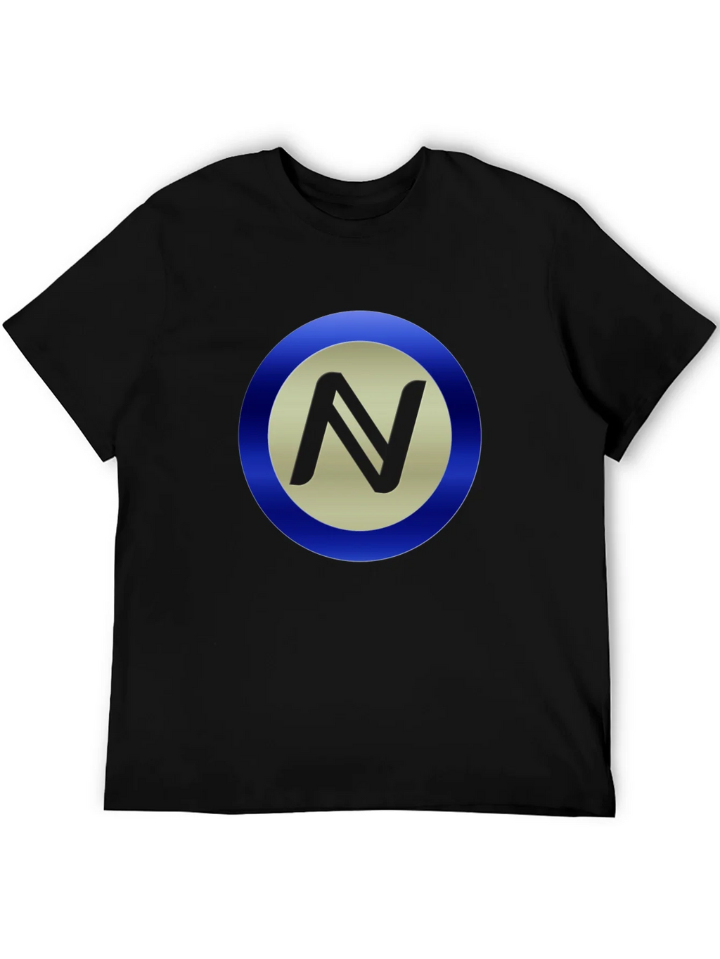 Stylish Black T-Shirt with Circle N Logo product image 8