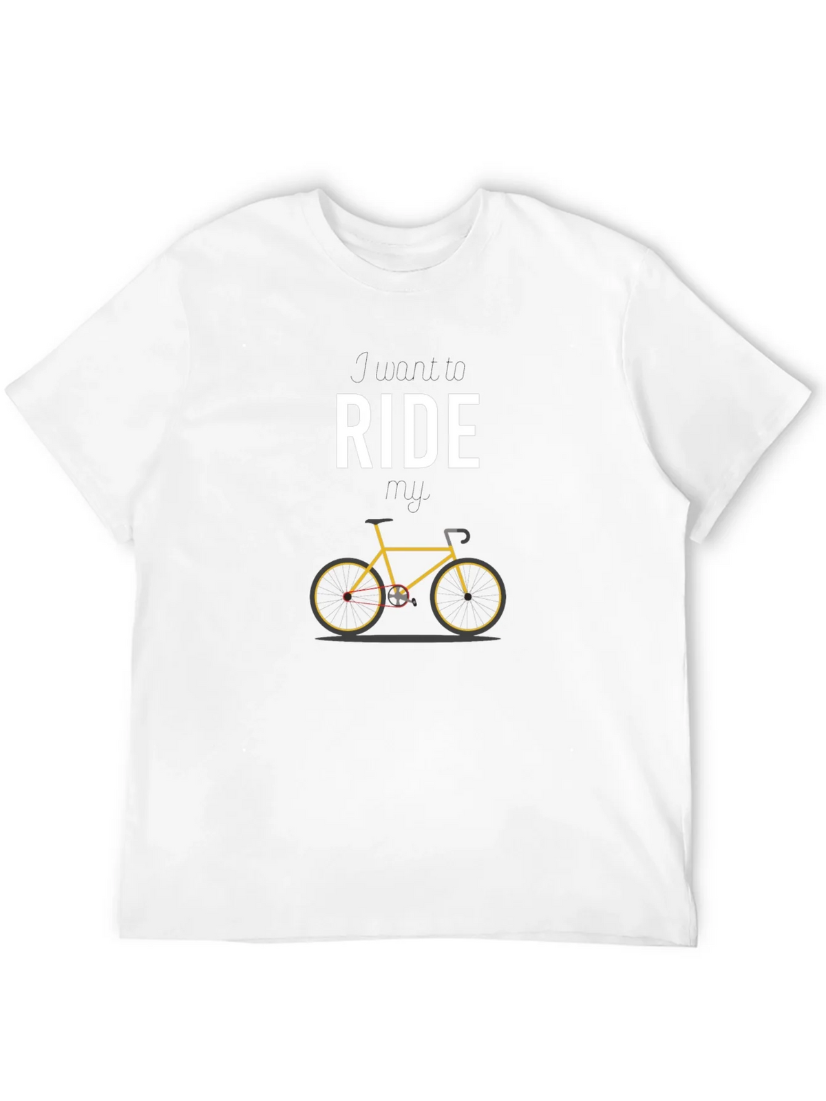Ride Bicycle Graphic Tee - Stylish Black T-Shirt product image 3