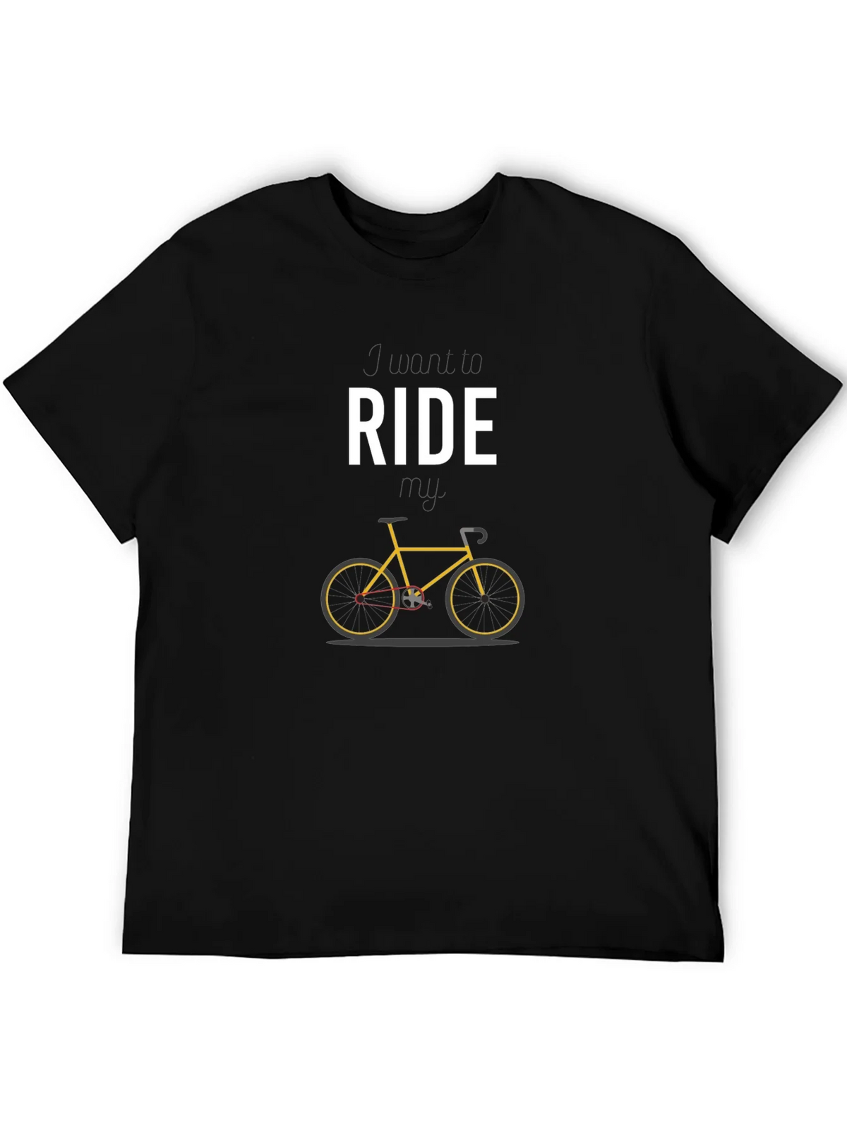 Ride Bicycle Graphic Tee - Stylish Black T-Shirt product image 8