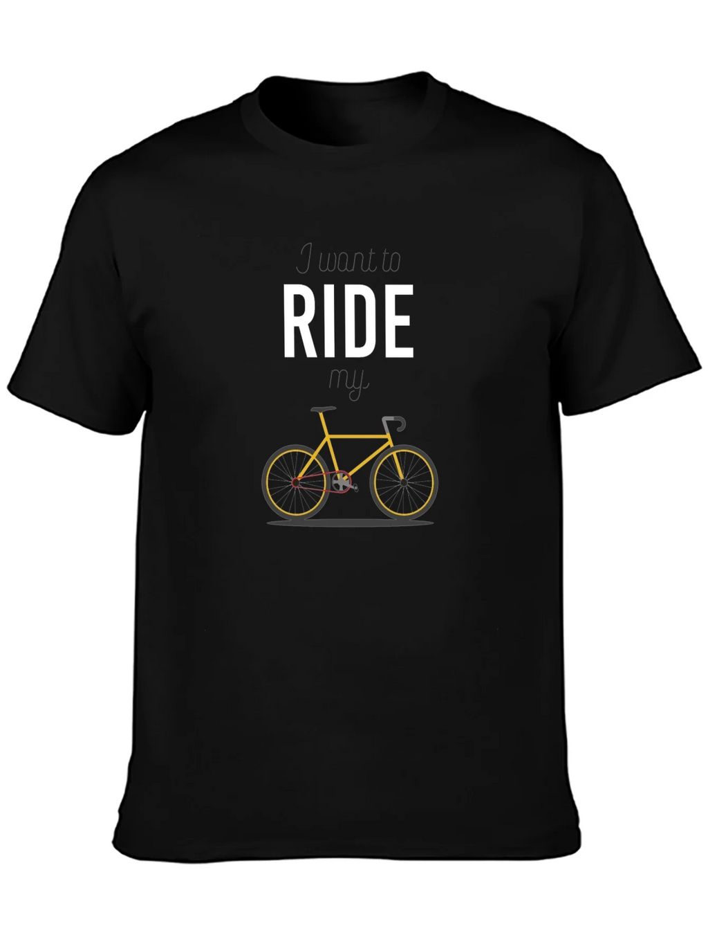 Ride Bicycle Graphic Tee - Stylish Black T-Shirt product image 6
