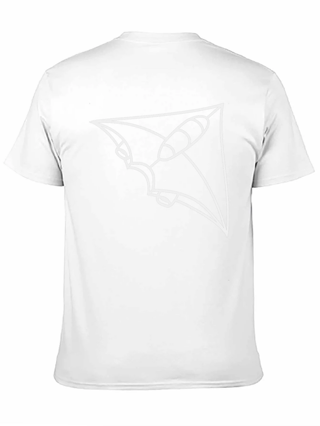 Abstract Spacecraft Black T-Shirt product image 2