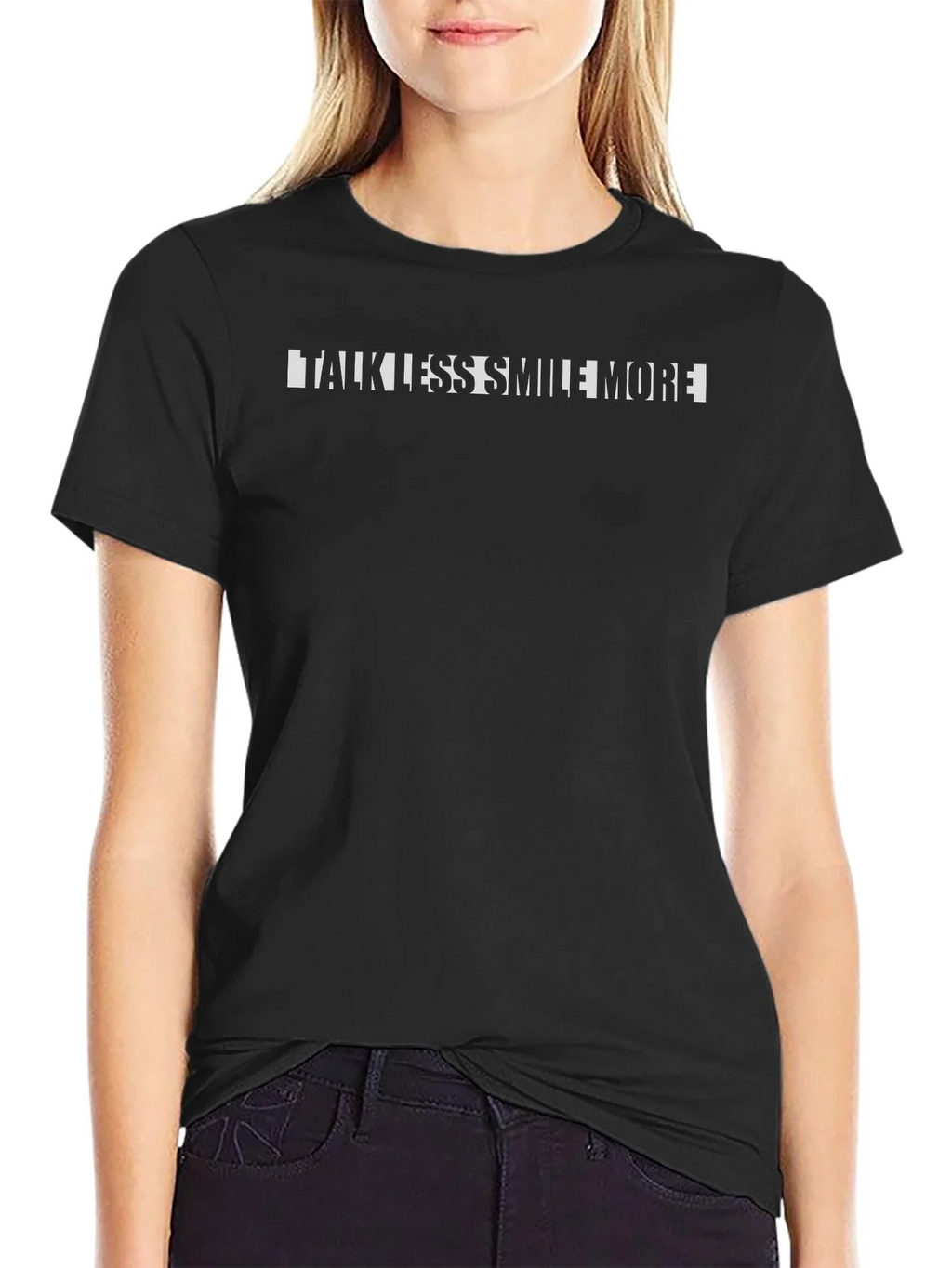 Talk Less Smile More Graphic Tee product image 5