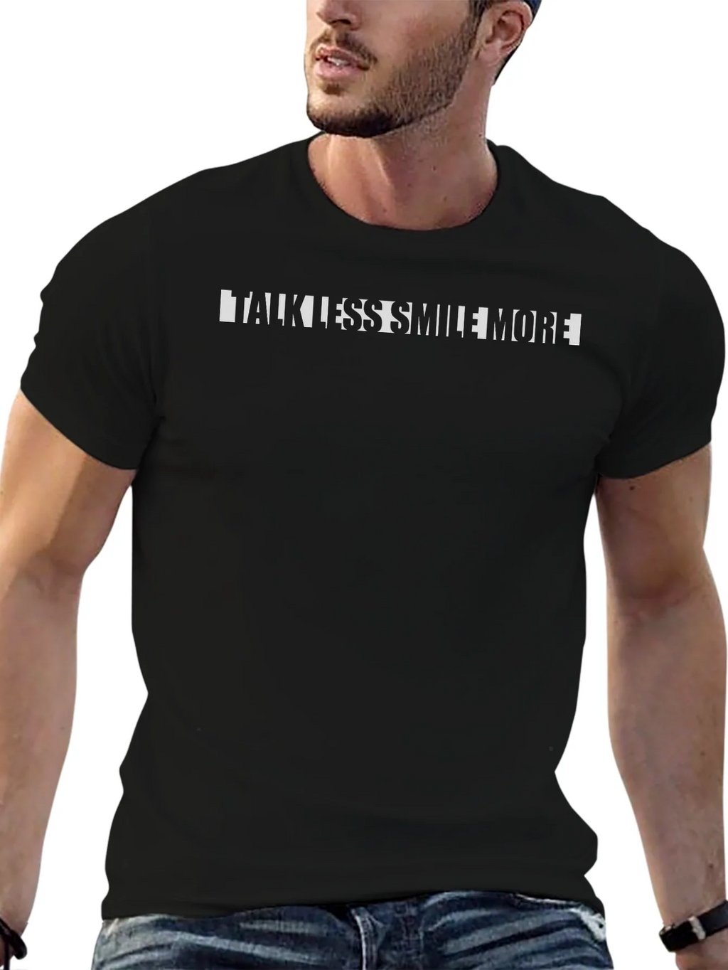 Talk Less Smile More Graphic Tee product image 9