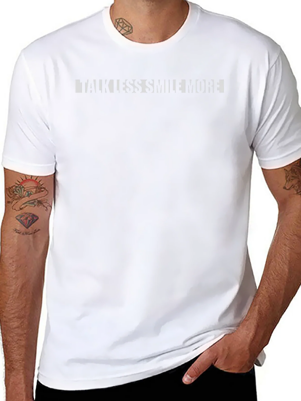 Talk Less Smile More Graphic Tee product image 10