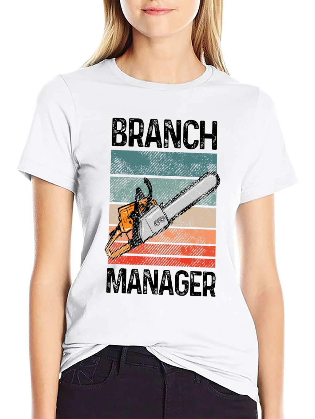 Branch Manager Chainsaw Graphic T-Shirt product image 11
