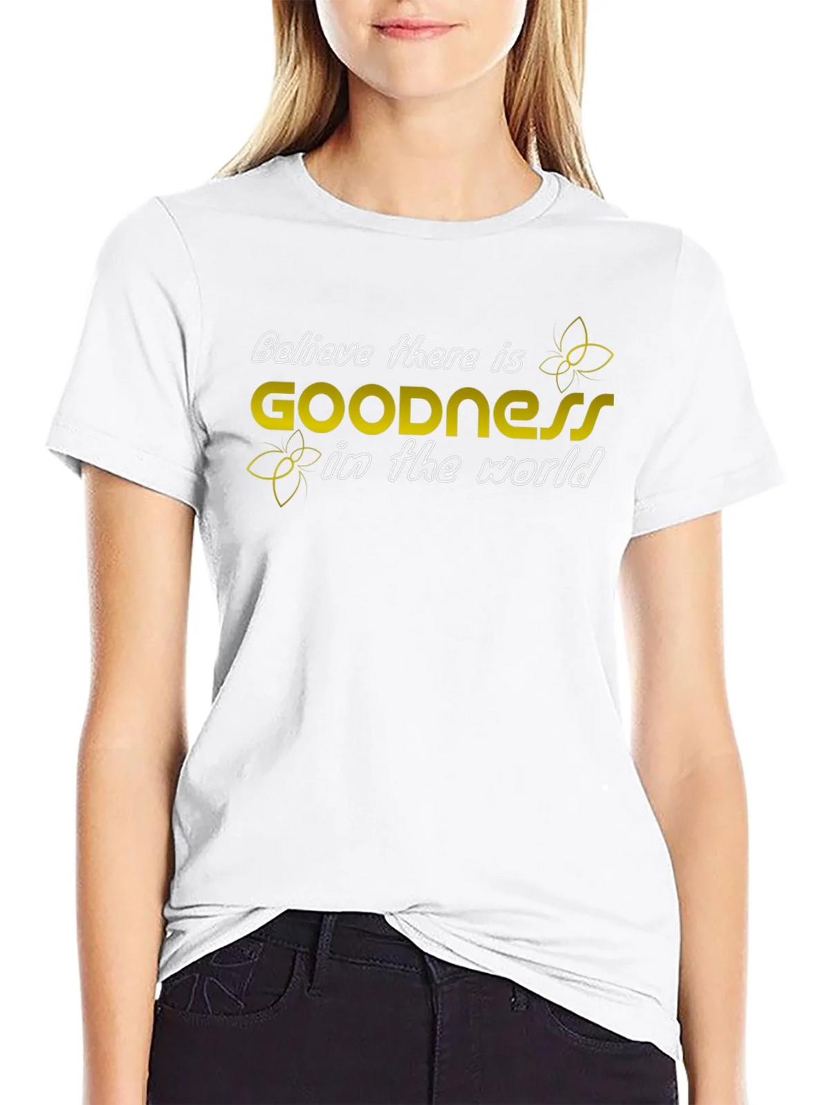 Believe in Goodness T-Shirt - Inspiring Graphic Tee product image 11