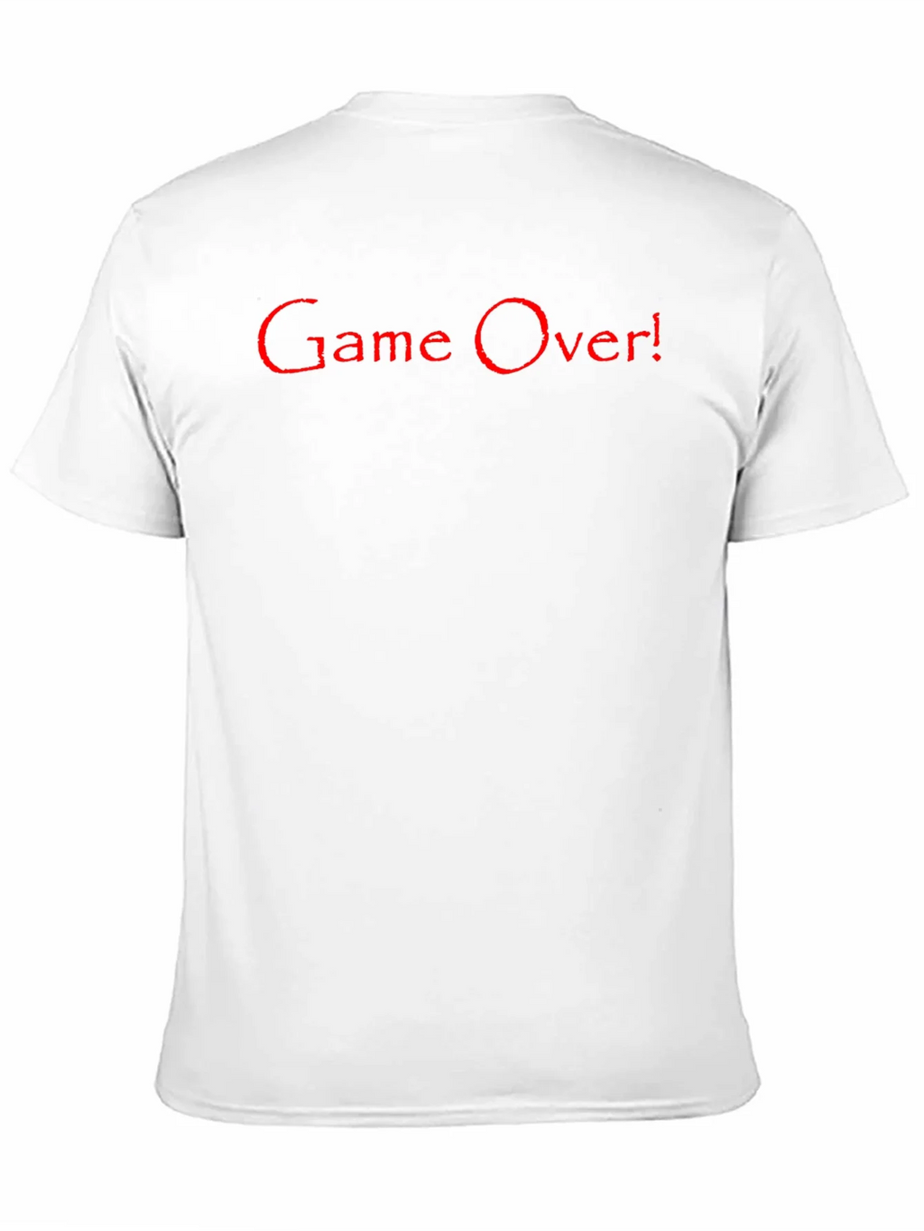 Game Over! Graphic Tee - Black Cotton T-Shirt product image 2
