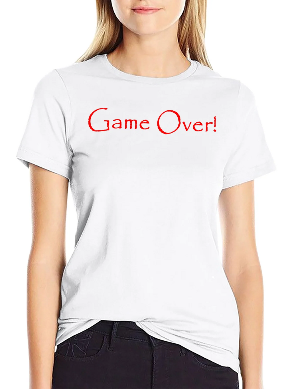 Game Over! Graphic Tee - Black Cotton T-Shirt product image 11